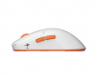Cloud Wireless Gaming-Maus - Weiß/Orange (DEMO)
