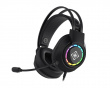 DH220 Verdrahtet RGB Gaming Headset - Schwarz (DEMO)