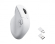 M6 4K Ergonomisch Wireless Maus - Weiß (DEMO)