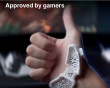 Carpio G2.0 Ergonomische Gaming Handgelenkauflage - Right - L - Weiß (DEMO)