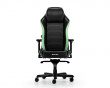 MASTER Gaming Stuhl Schwarz & Grün EPU Leder XL (DEMO)