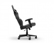 PRINCE Gaming Stuhl Schwarz & Weiß PVC Leder L (DEMO)