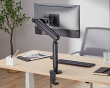 Flexy Monitor Arm 11kg USB-Ports 17”-35” Schwarz - Tischhalterung für 1 Monitor (DEMO)