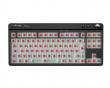 Xboard MS TKL Tastatur ISO - Schwarz (DEMO)