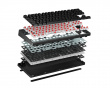 Xboard MS TKL Tastatur ISO - Schwarz (DEMO)