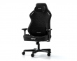 TANK Gaming Stuhl Schwarz Stoff XXL (DEMO)