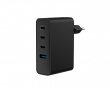Ribera GaN USB-Ladegerät 3x USB-C & 1x USB-A - 100W - Schwarz (DEMO)