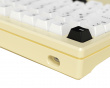 MOD 007B HE Tastatur- Cream White [Cream Yellow Magnetic] (DEMO)