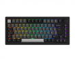 5075B Plus-S Black & Silver Kabellose Tastatur - Schwarz [V3 Cream Yellow Pro] (DEMO)