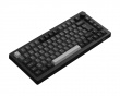 5075B Plus-S Black & Silver Kabellose Tastatur - Schwarz [V3 Cream Yellow Pro] (DEMO)