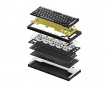 5075B Plus-S Black & Silver Kabellose Tastatur - Schwarz [V3 Cream Yellow Pro] (DEMO)