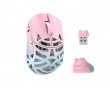 Beast Miao - Kabellose Gaming-Maus - Blau/Rosa [Omron Opticals] (DEMO)