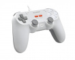 Tegenaria Lite Verkabelter Symmetrischer Controller - Retro Weiß (DEMO)