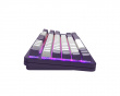 ALU87 RGB Gaming Tastatur - Violett [g3ms Sapphire] (DEMO)