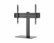 Schwenkbarer TV-Ständer mit Glasbasis 37-70