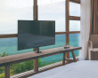 Schwenkbarer Tischständer für TV mit Schraubbefestigung, 23–43