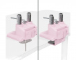 990Alzare Neo Duo Monitorständer - Pink (DEMO)