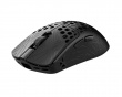 AKITSU Medium Carbon Fiber 8K Drahtloser Gaming-Maus - Schwarz (DEMO)