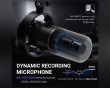 AmpliTank K688 USB/XLR Dynamisches Mikrofon - Schwarz (DEMO)