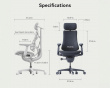 Omni Dynamischer Ergonomischer Stuhl – Midnight Black (DEMO)