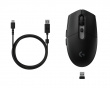 G305 X Superlight Kabellose Gaming-Maus - Schwarz (DEMO)