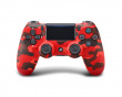 Dualshock 4 Wireless PS4 Controller v2 - Red Camouflage (Refurbished)