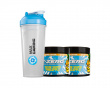 X-Zero Sour Shock Pineapple - 2 x 60 Portionen + Shaker