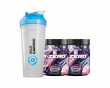 X-Zero Cosmic Cotton Candy - 2 x 100 Portionen + Shaker