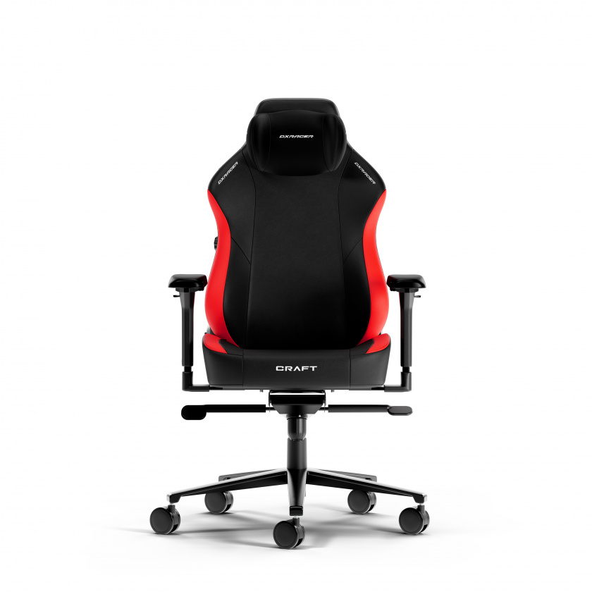 DXRacer CRAFT L Schwarz & Rot EPU Leder