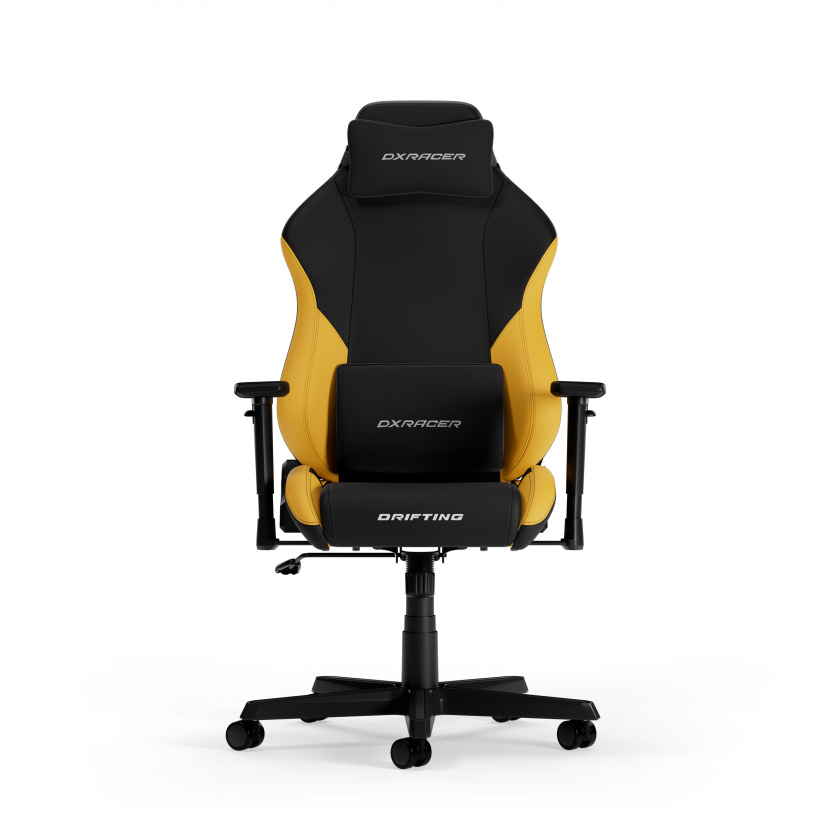 DXRacer DRIFTING L Schwarz & Gelb EPU Leder