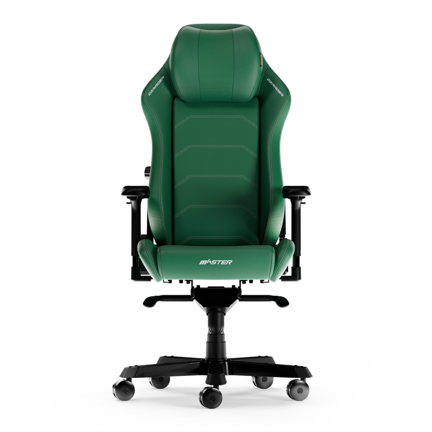 DXRacer MASTER XL Grün Mikrofaser Leder