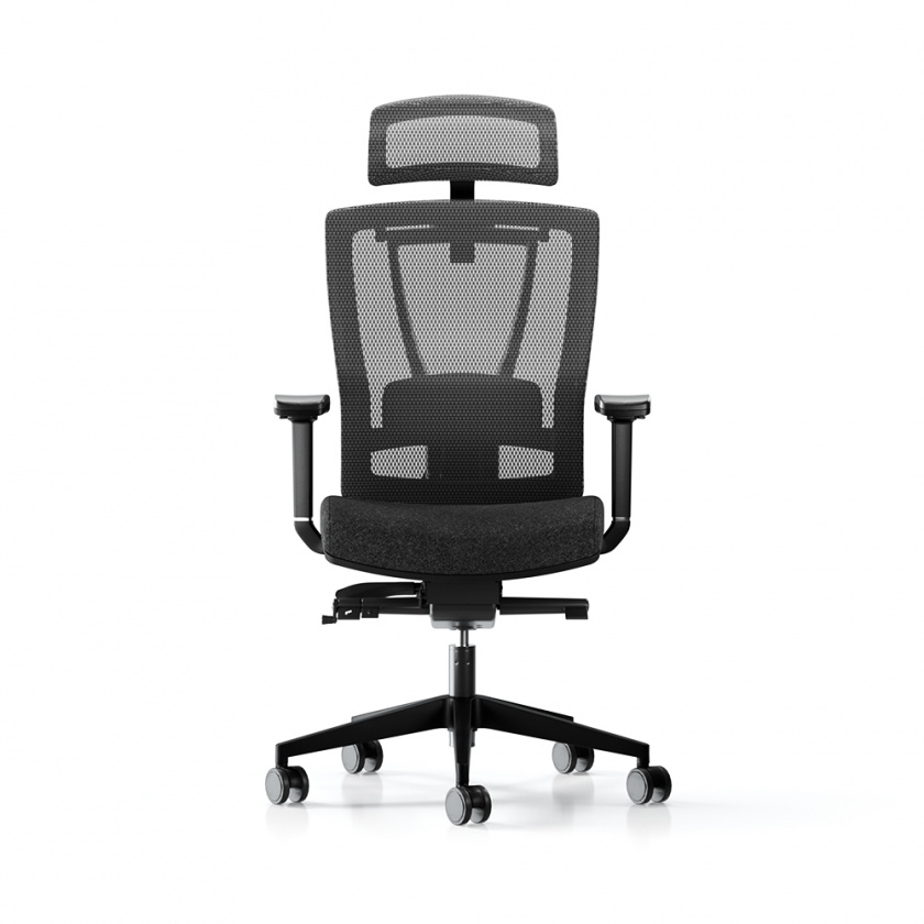 MaxMount Nexus Premium Bürostuhl - Schwarz