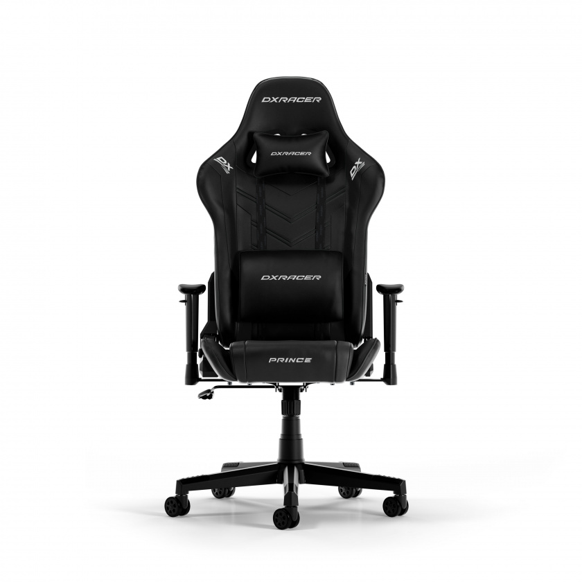 DXRacer PRINCE L Schwarz PVC Leder